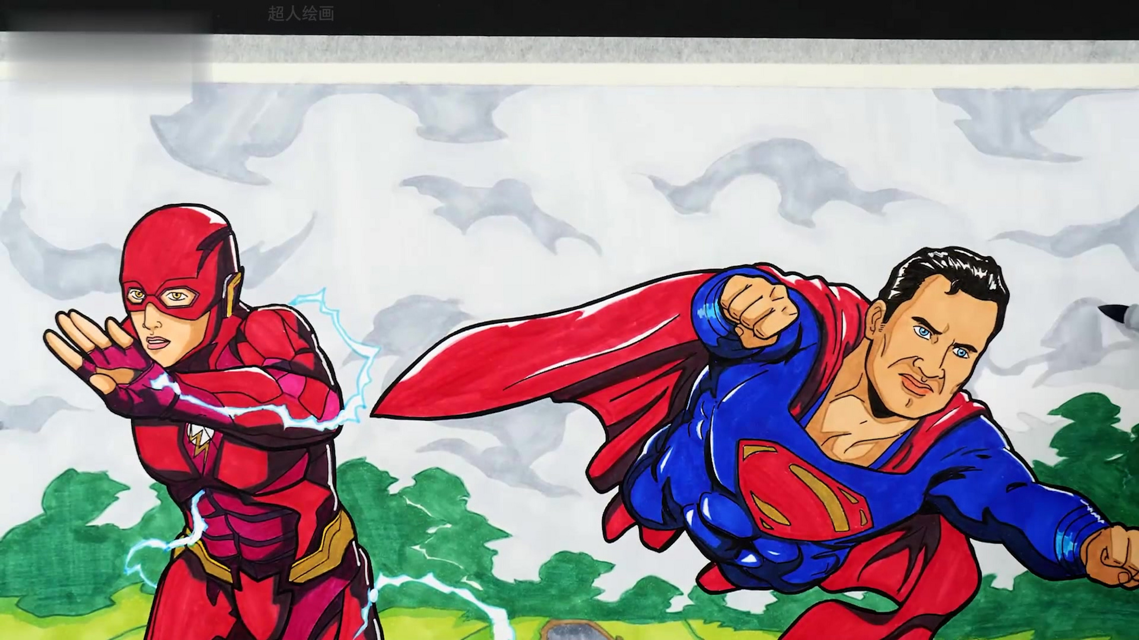 要画出好的动漫超人色彩画面,需掌握色彩原理和技巧,了解超人形象特点