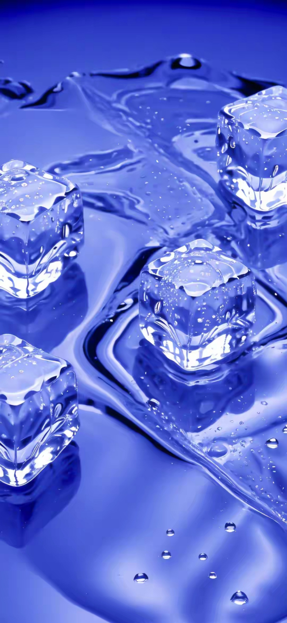 冰块壁纸,看起来就冷的冰块 #跨年创作挑战赛