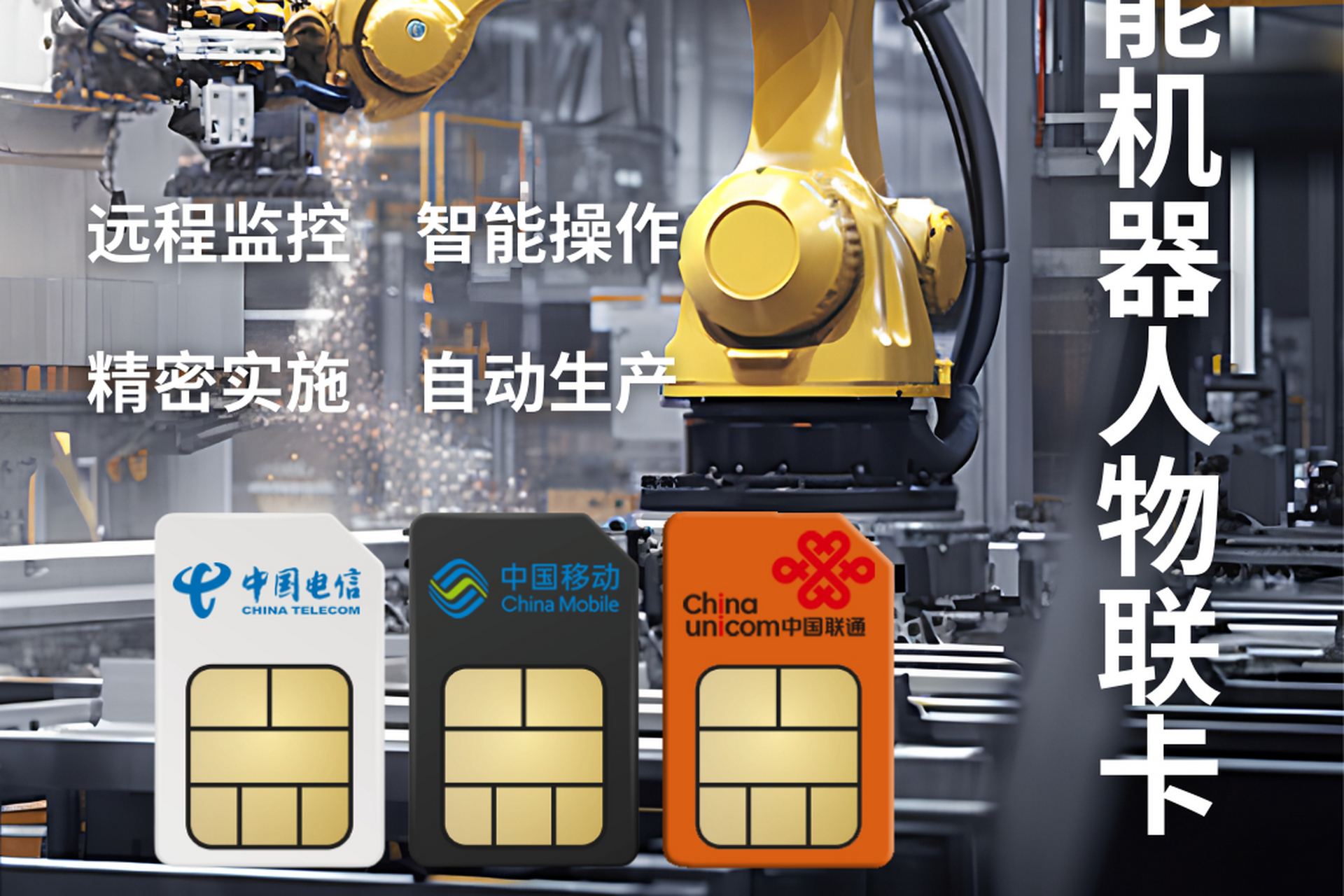 郑州智能机器人6gb包年包月物联网流量卡多少钱一张