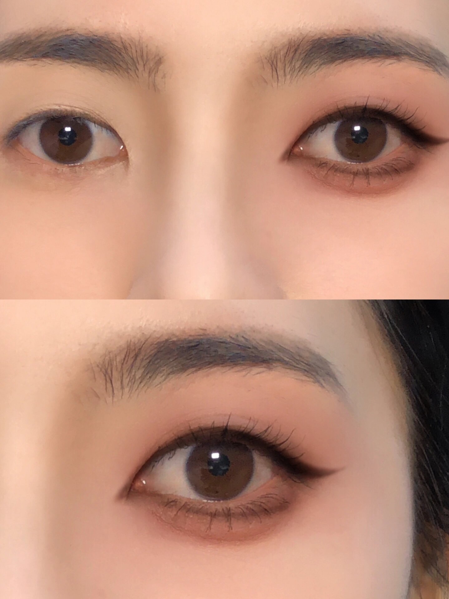 都快试试这样画低饱和新年蜜桃妆容 好适合单眼皮呀～ #日常眼妆分享