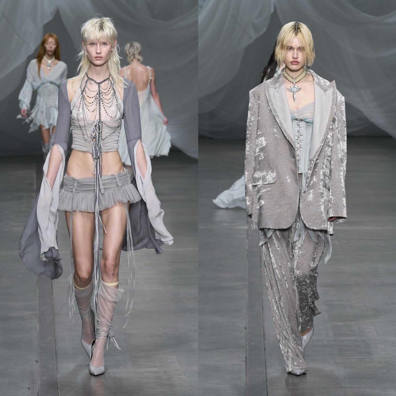 今日我非常荣幸地为你分享aniye records 23/24秋冬秀场