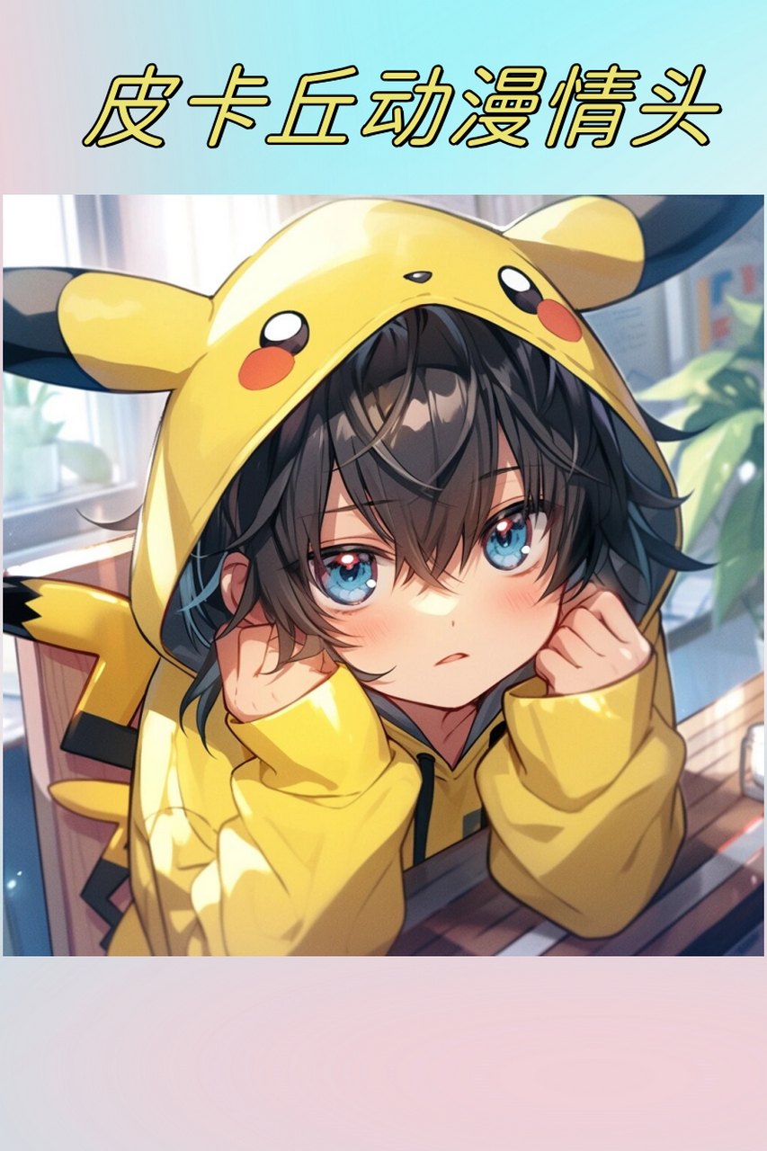 你们有没有想过用皮卡丘作为动漫情头呢?