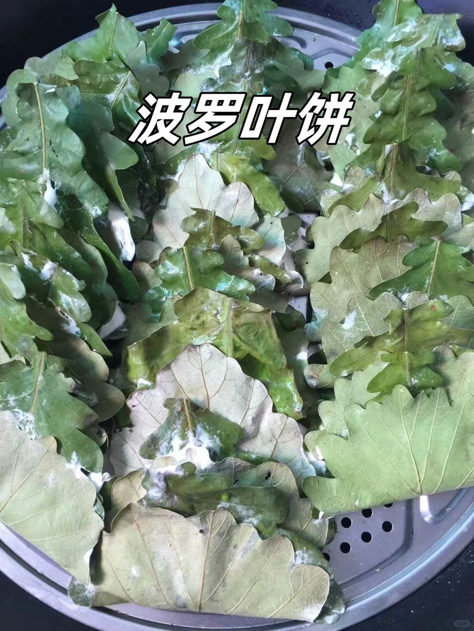 波罗叶饼  波罗叶饼是一道东北地区及河北东北部(青龙满族自治县