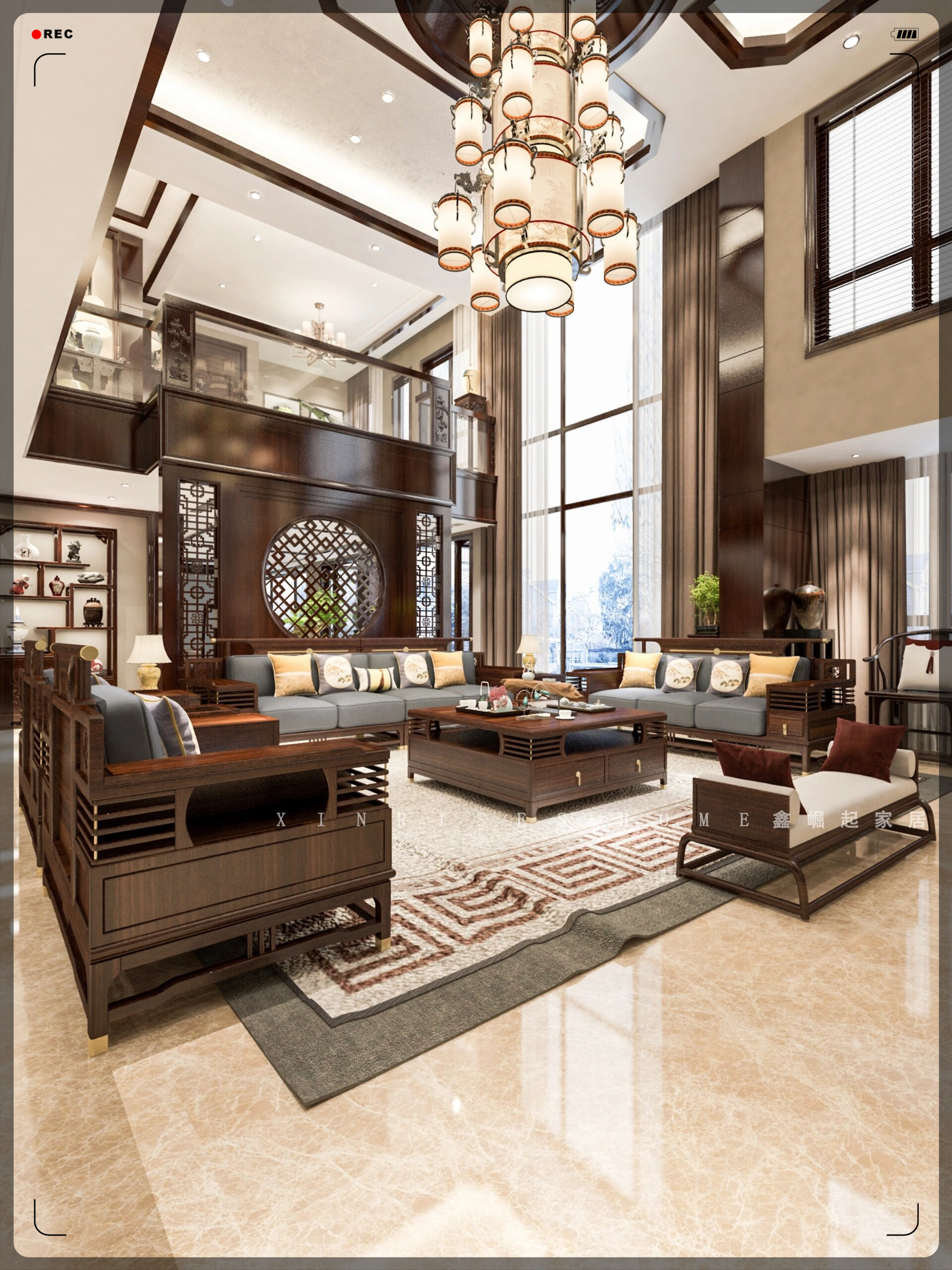 融合朴实的东方文化,家具设计创新打破了传统中式风格的束缚,更符合