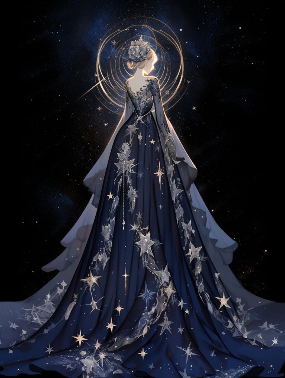 星月神话系列礼服  星月神话系列Ⅰ礼服,灵感来源于浪漫的星空与古老