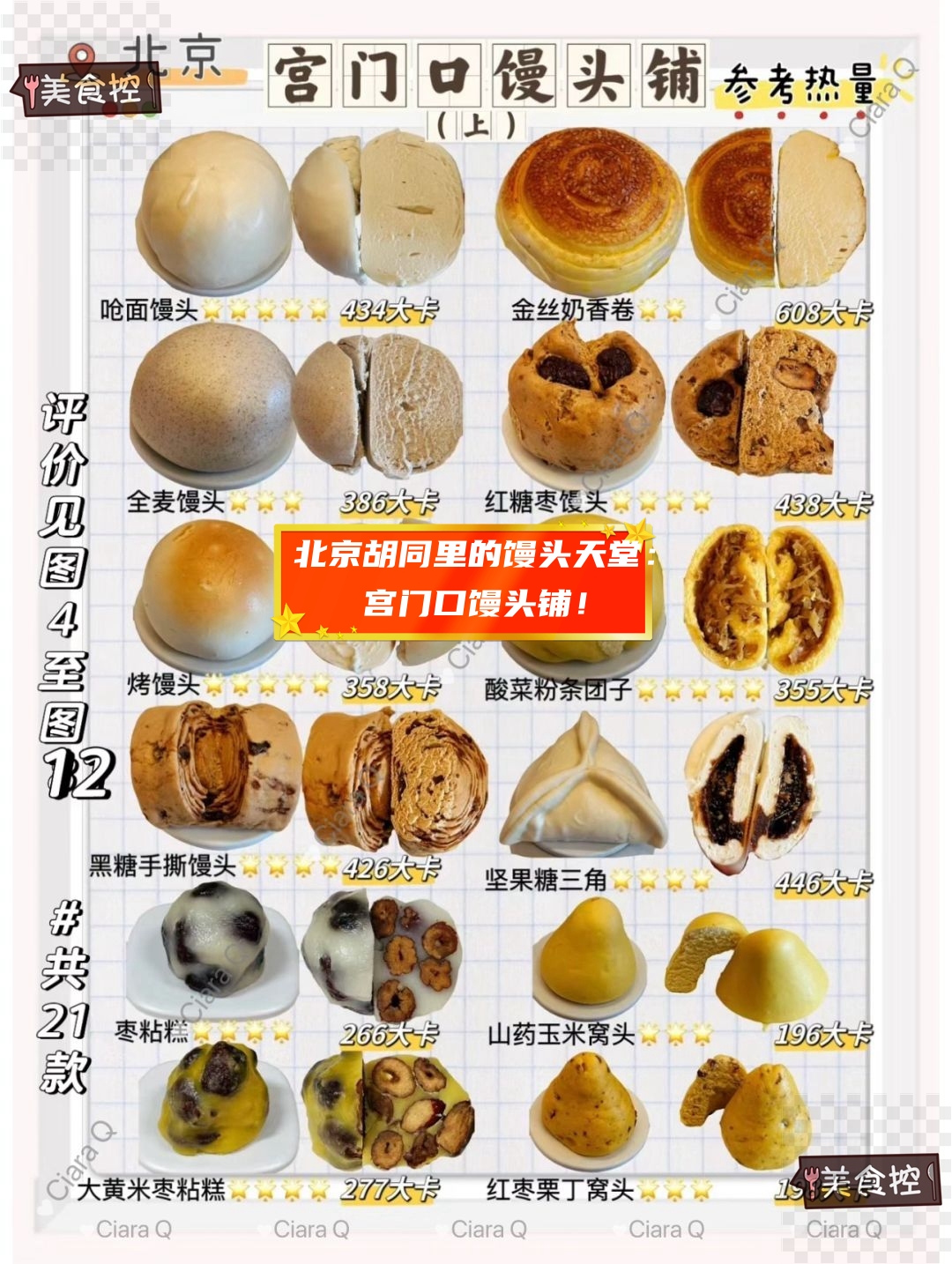 北京胡同里的馒头天堂:宫门口馒头铺!  亲们!