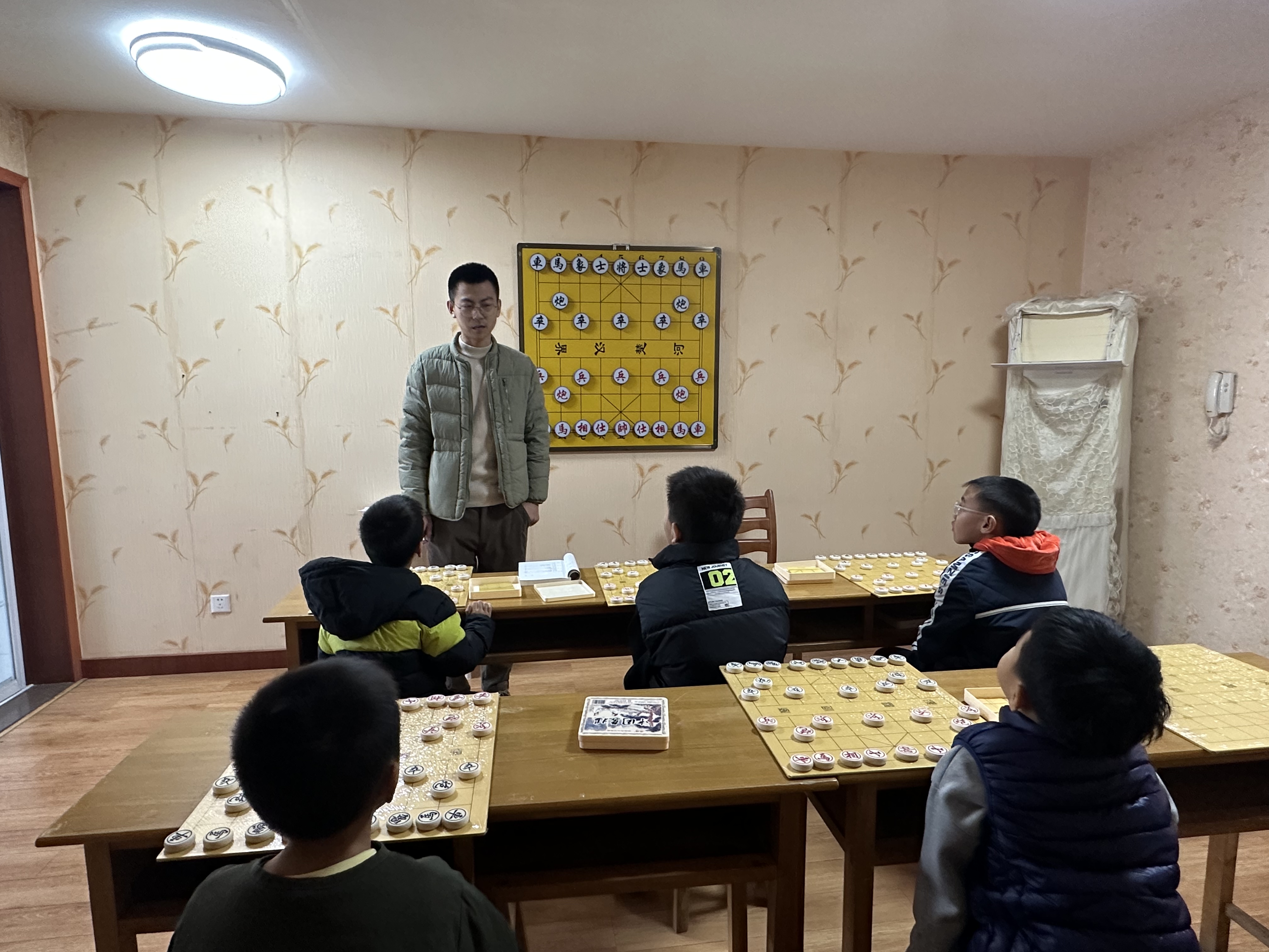 威海英才棋院举办2024年第一期中国象棋公益讲座