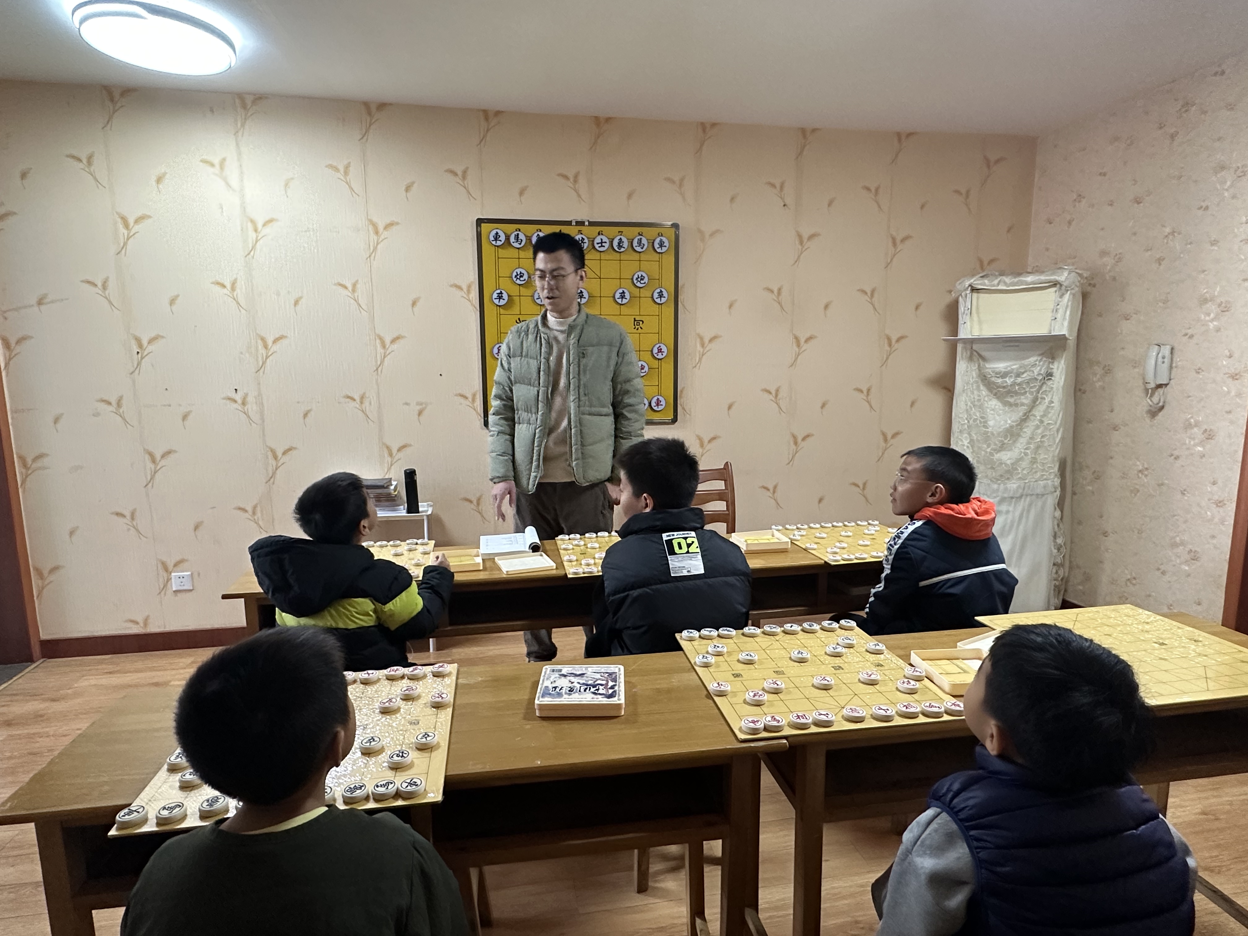 威海英才棋院举办2024年第一期中国象棋公益讲座