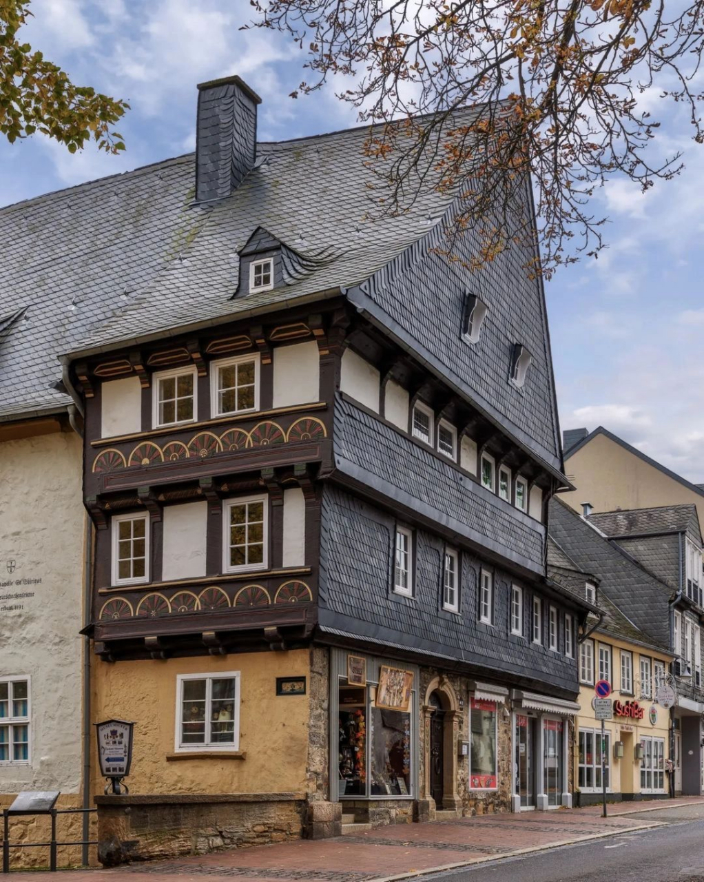 德国世界遗产古城 德国9990戈斯拉尔 #德国# #城市建设