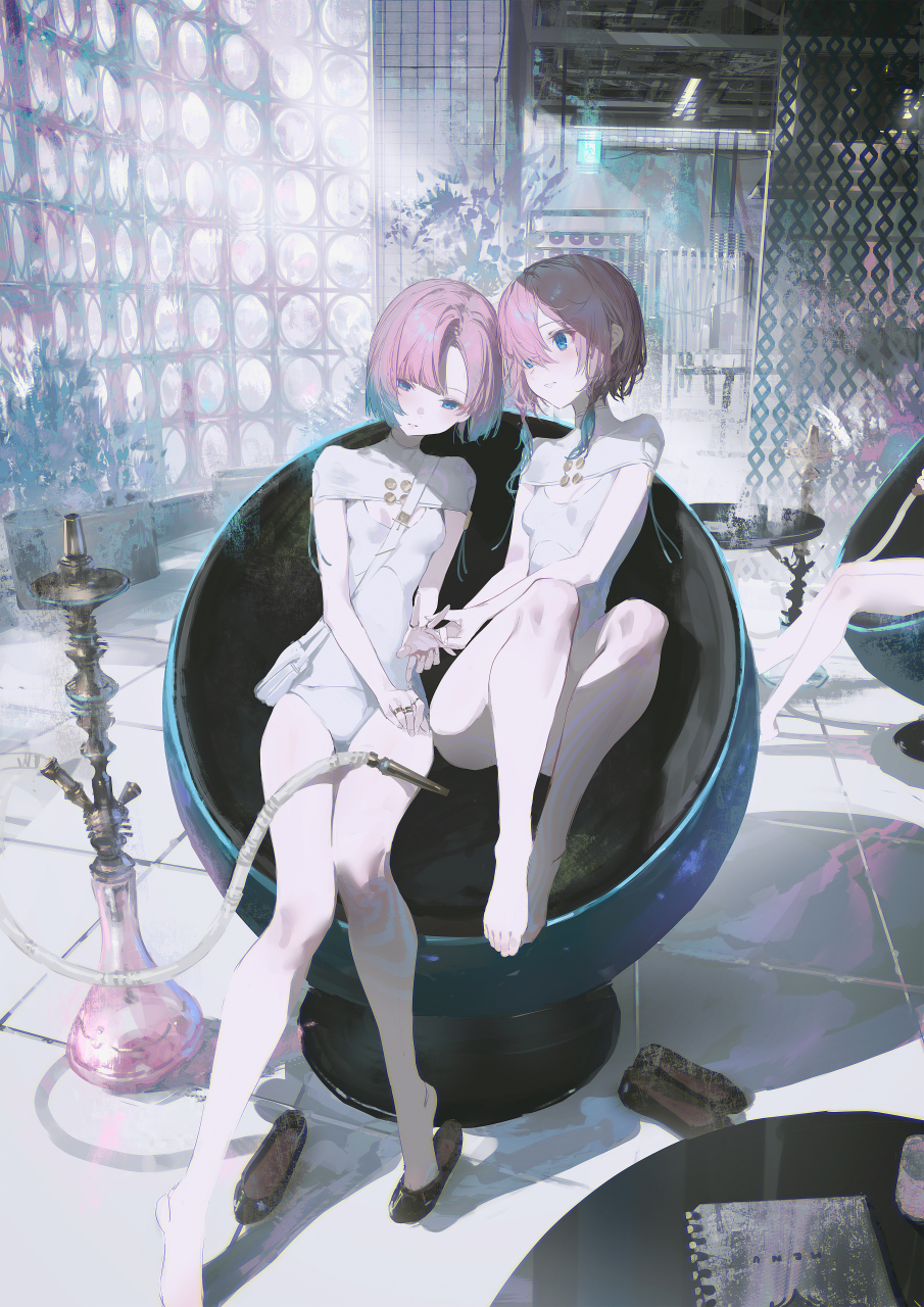 双子#二次元#  画师:れおえん