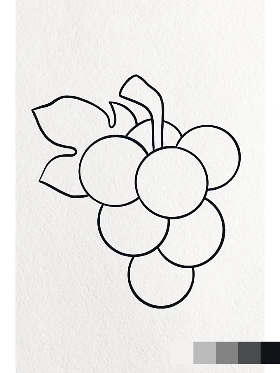 爆裂葡萄绘画 详细情况请查看图片哦,这是植物大战僵尸的简笔画.