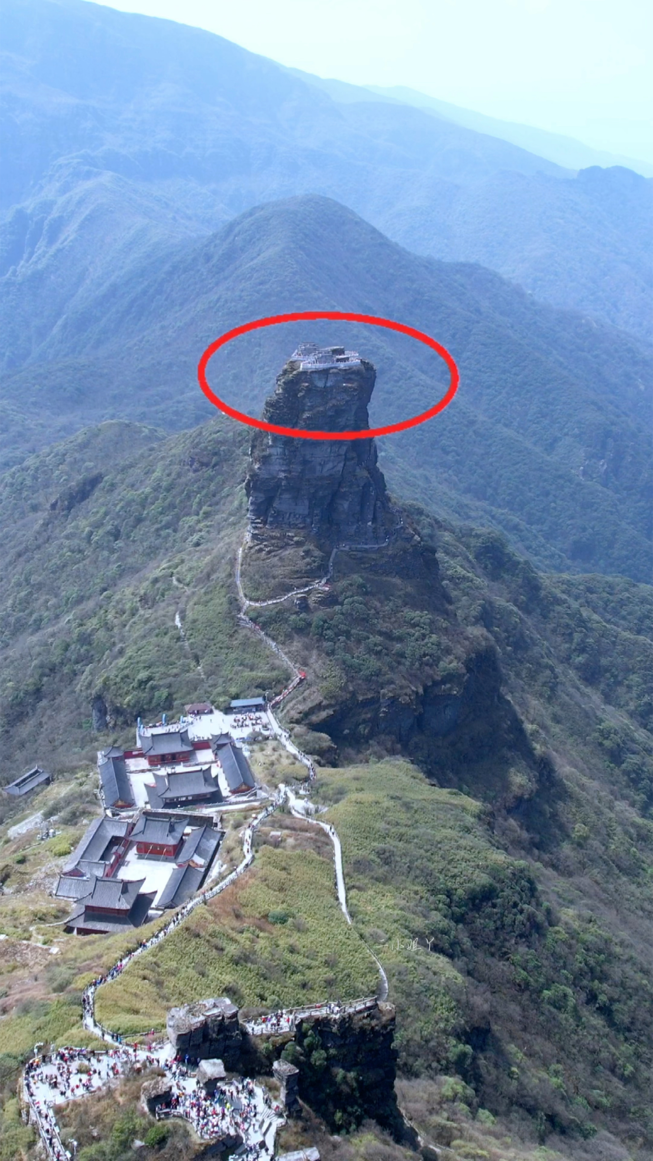 天空之城,大自然的鬼斧神工,贵州铜仁梵净山.