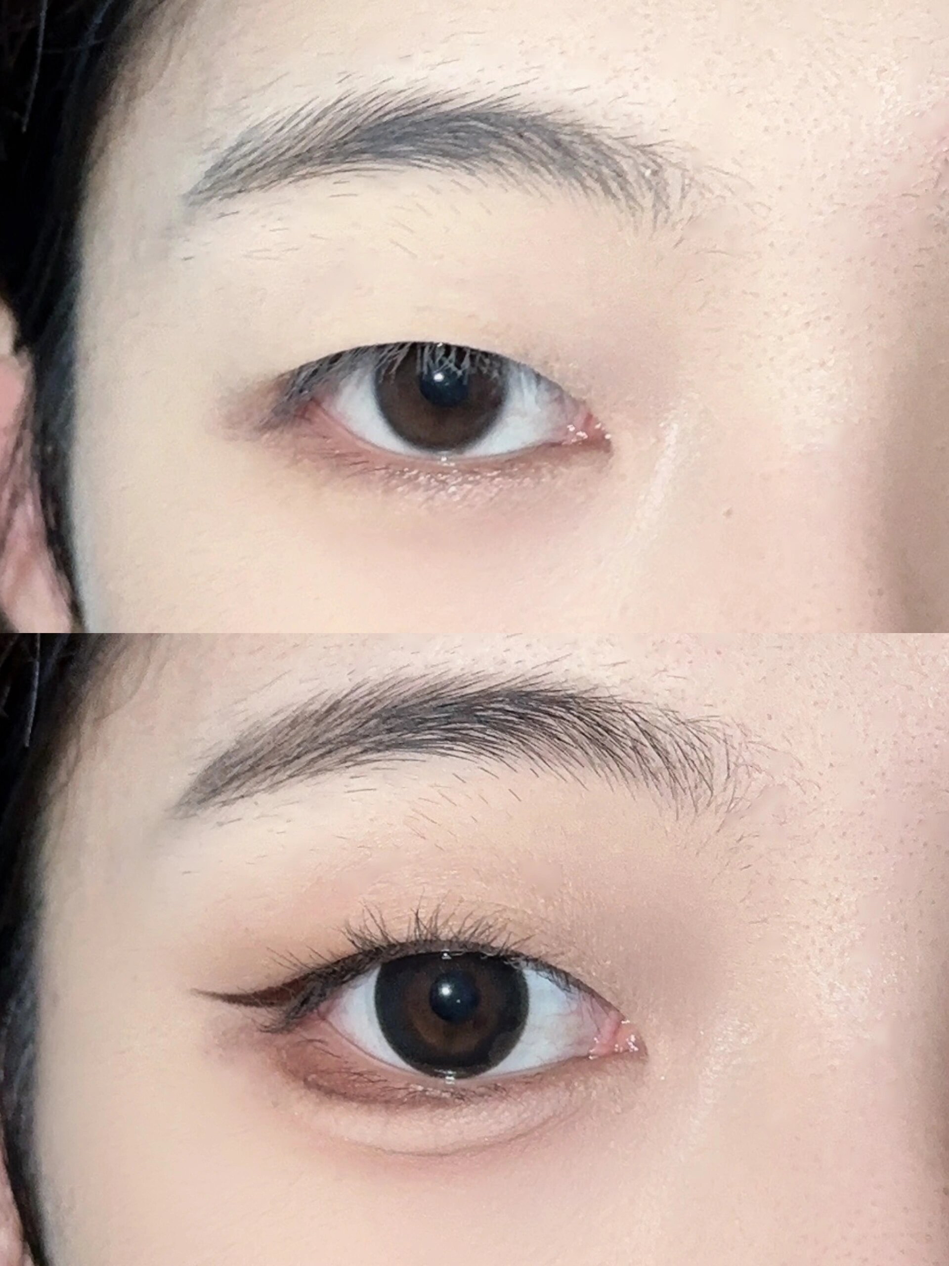 画上扬眼线直接把你的眼型变得有神 方法和定点都在图里毫无保留的教