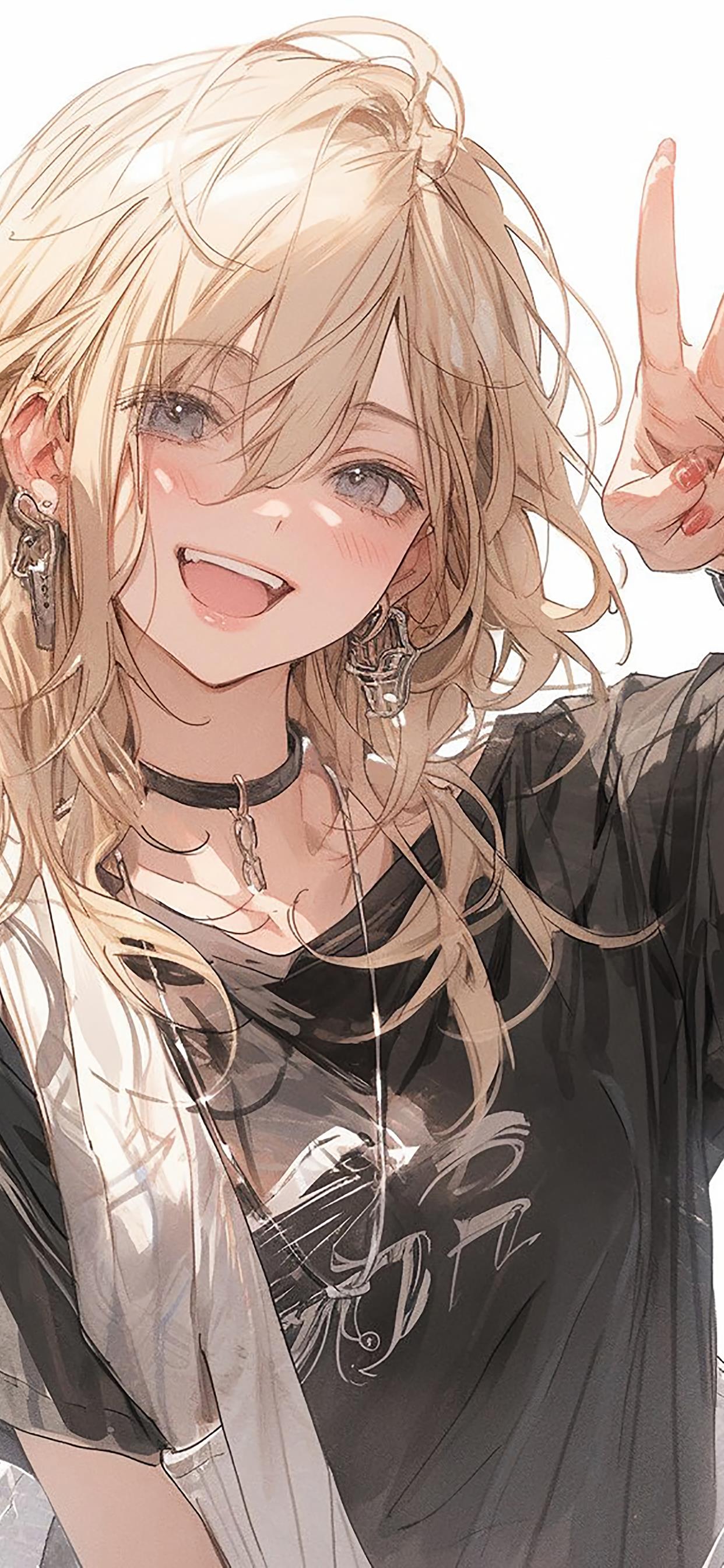 二次元酷女孩壁纸,让你的手机与你一样,酷到无法抗拒!