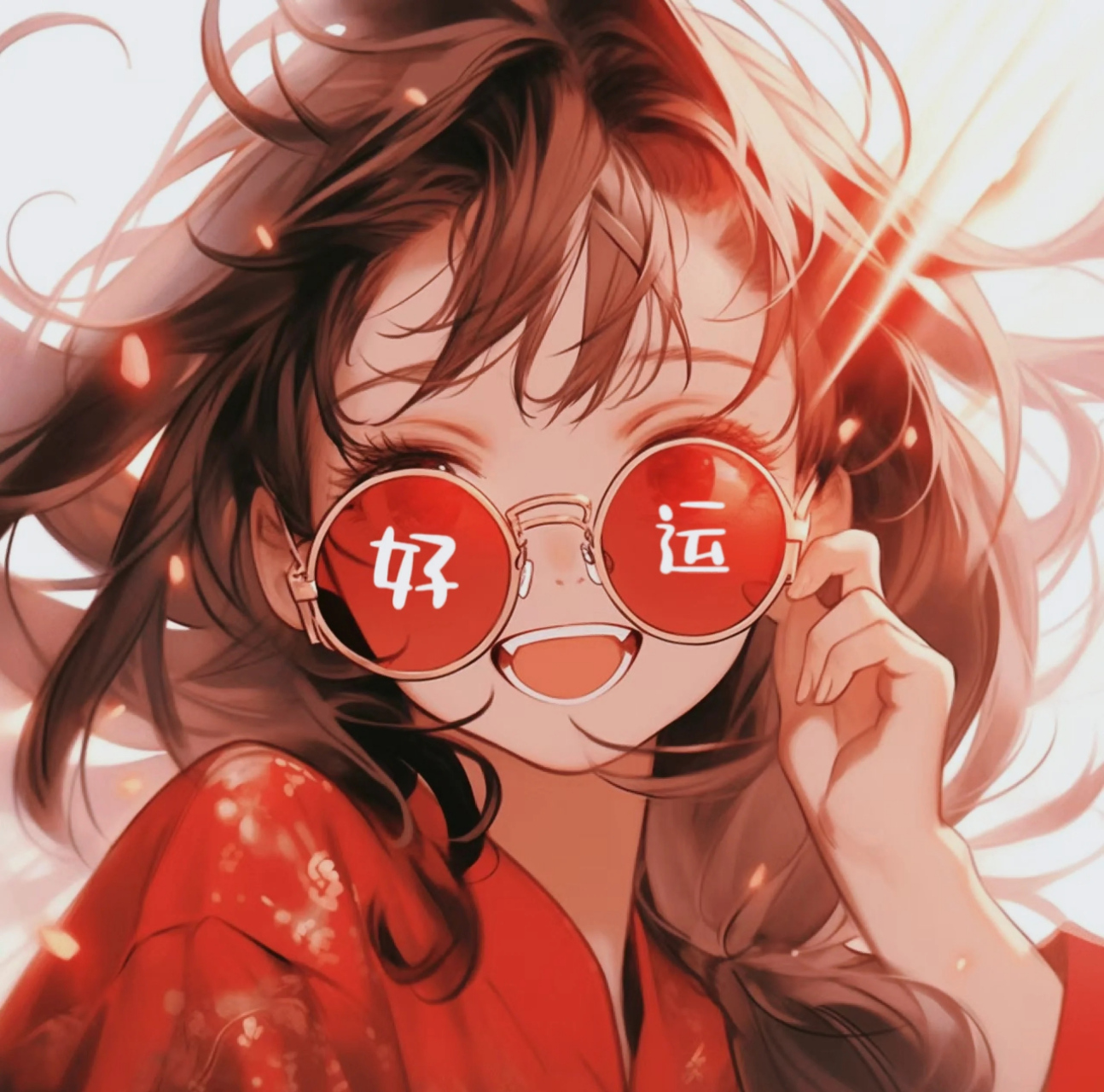 还有哪个女生没96给自己准备转运头像  微信头像就是我们线上的