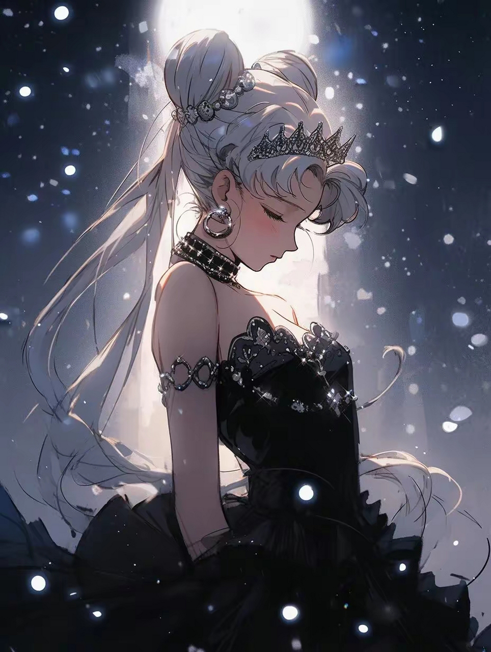 头像分享,暗黑系美少女战士 #跨年创作挑战赛