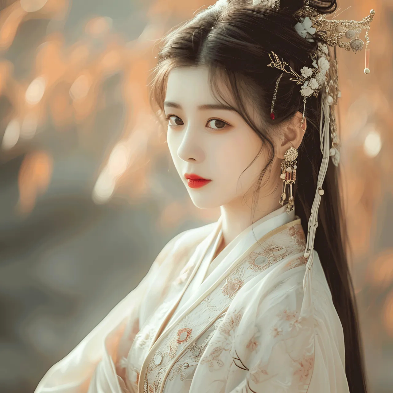 古风女头丨这些古风头像也太美了,宛若仙女下凡4#最靓头像壁纸征集赛