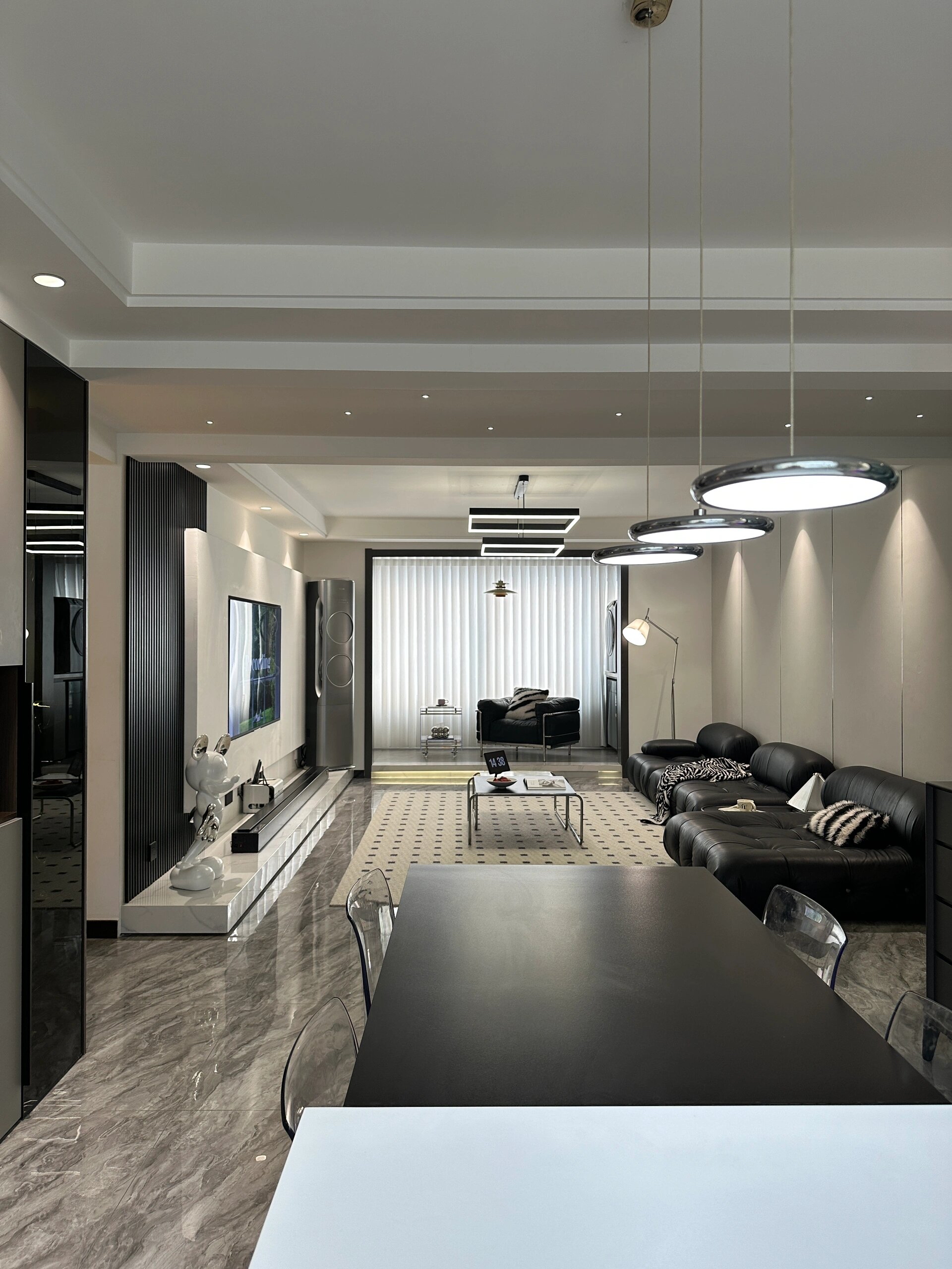 高级家设计4室2厅2卫装修效果图大全两个厅连在一起的吊顶120屏蛋 3年