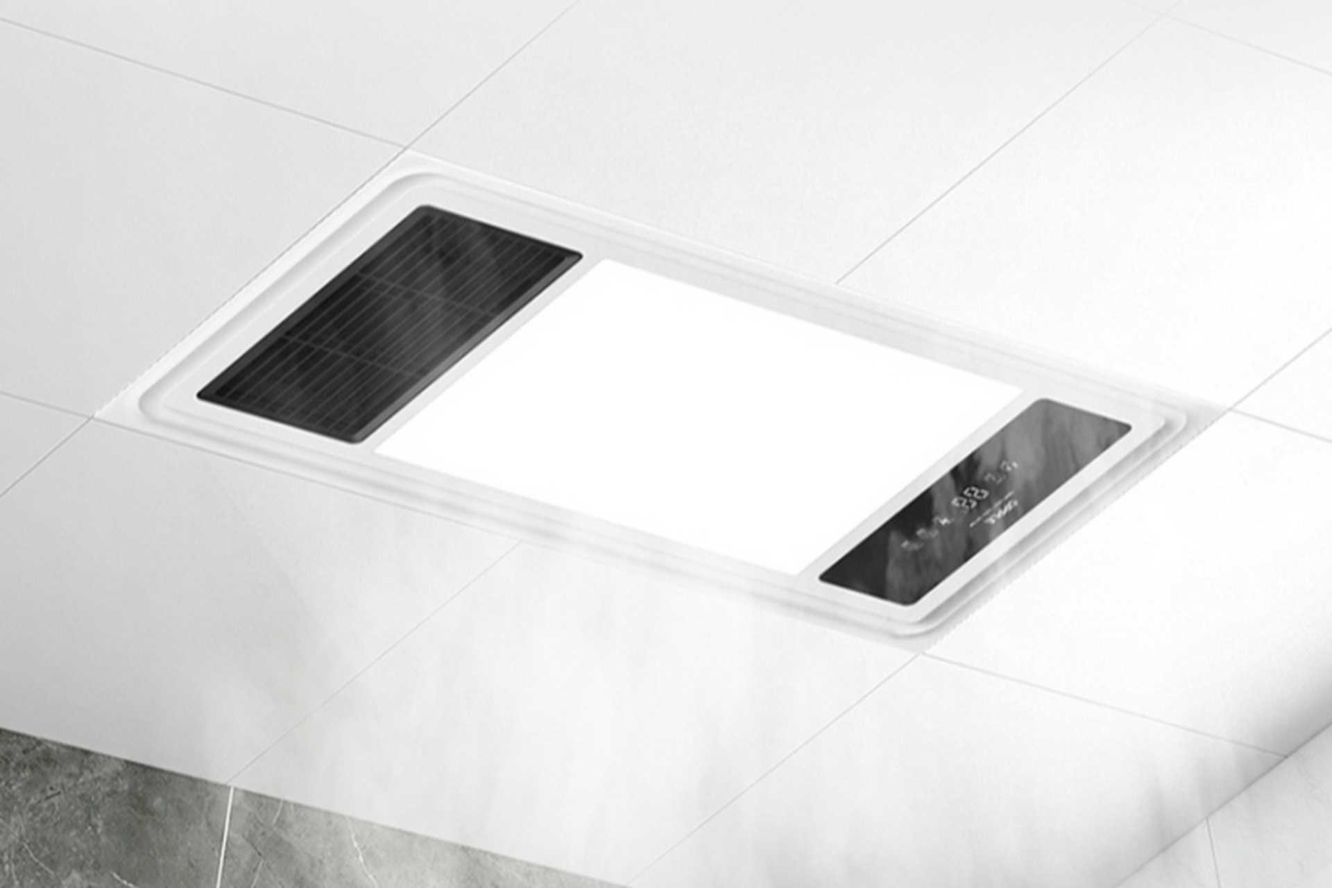 欧普风暖浴霸f1205y在凛冬腊月能为浴室提供私人太阳般的温暖体验.