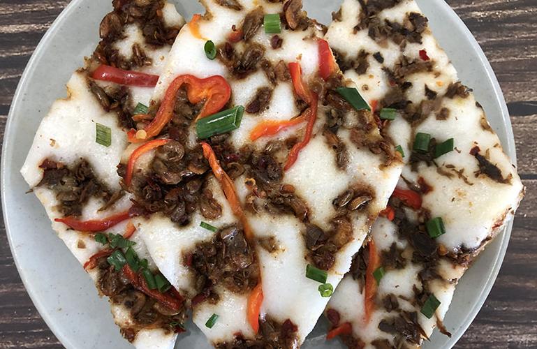 浙江美食:衢州开化汽糕