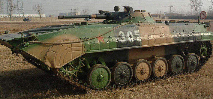 武器知识:中国86式步兵战车