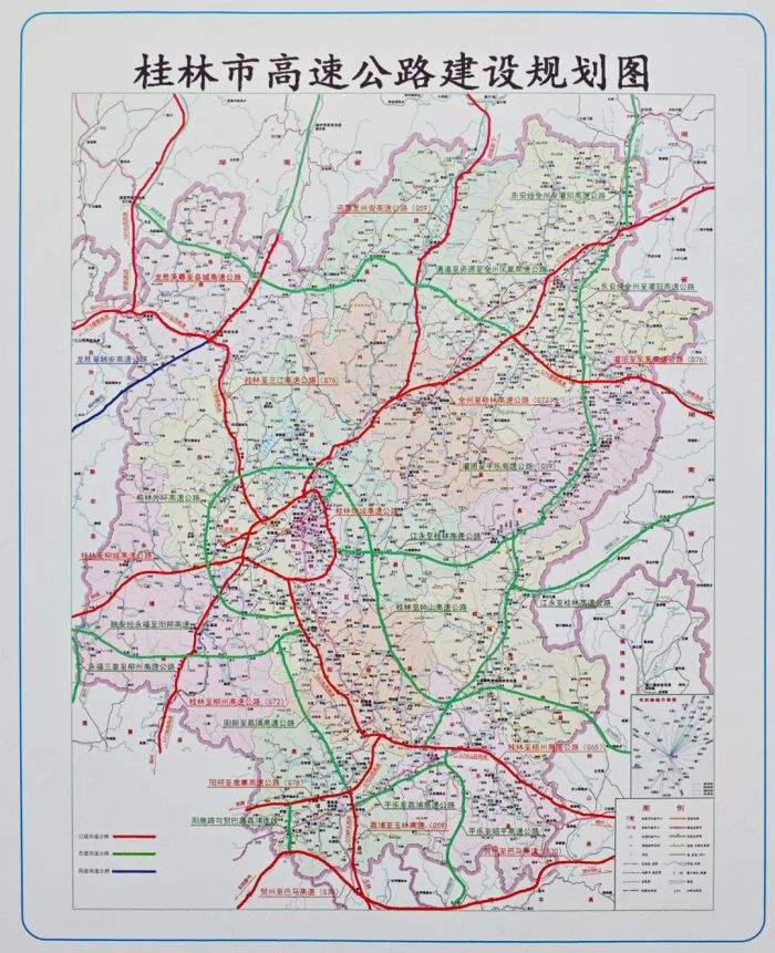 桂林绕城高速公路规划图片