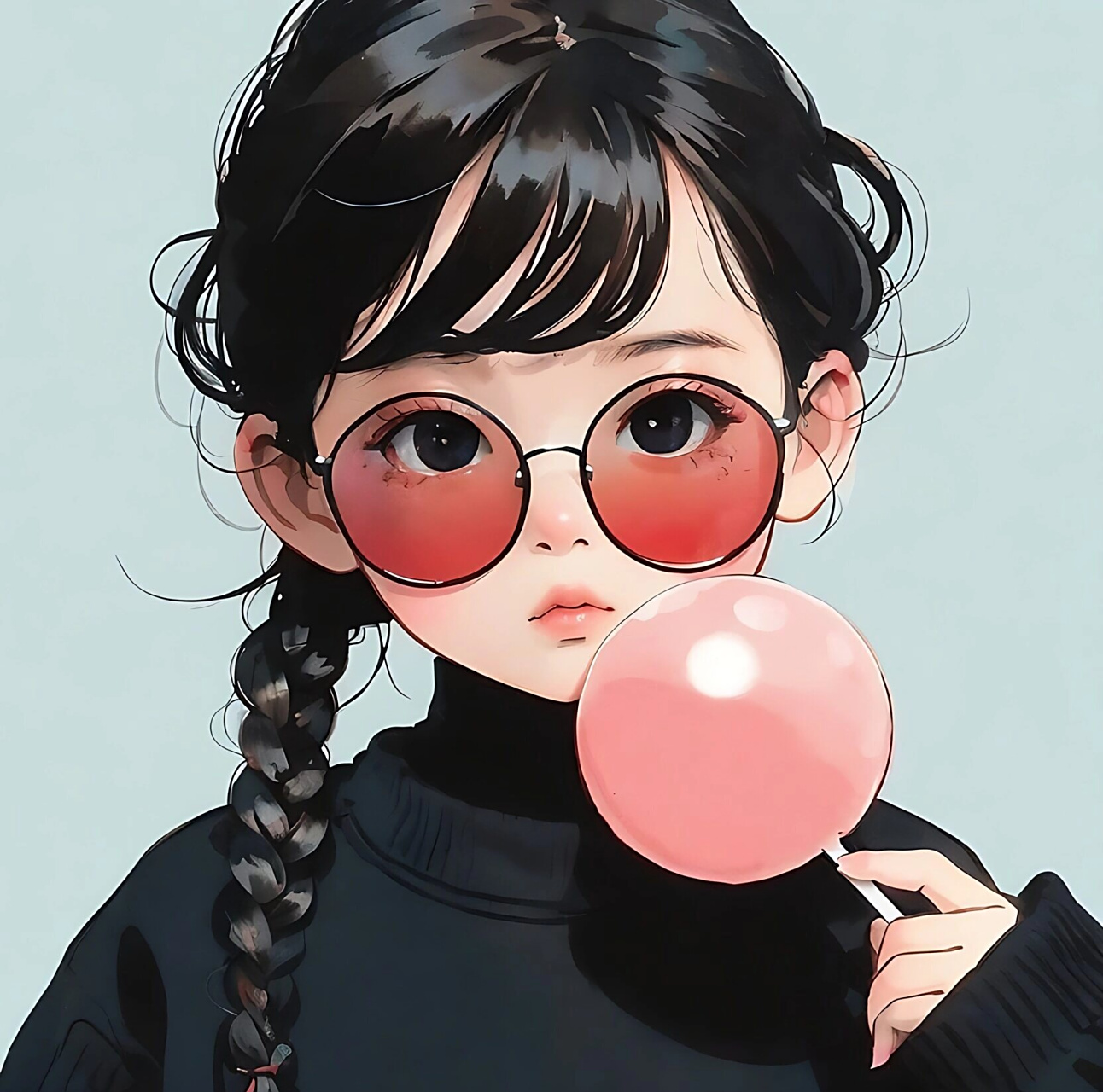 有戴眼镜的酷酷的风格, 也有水灵灵的大眼睛98风格, 你想要的,这里