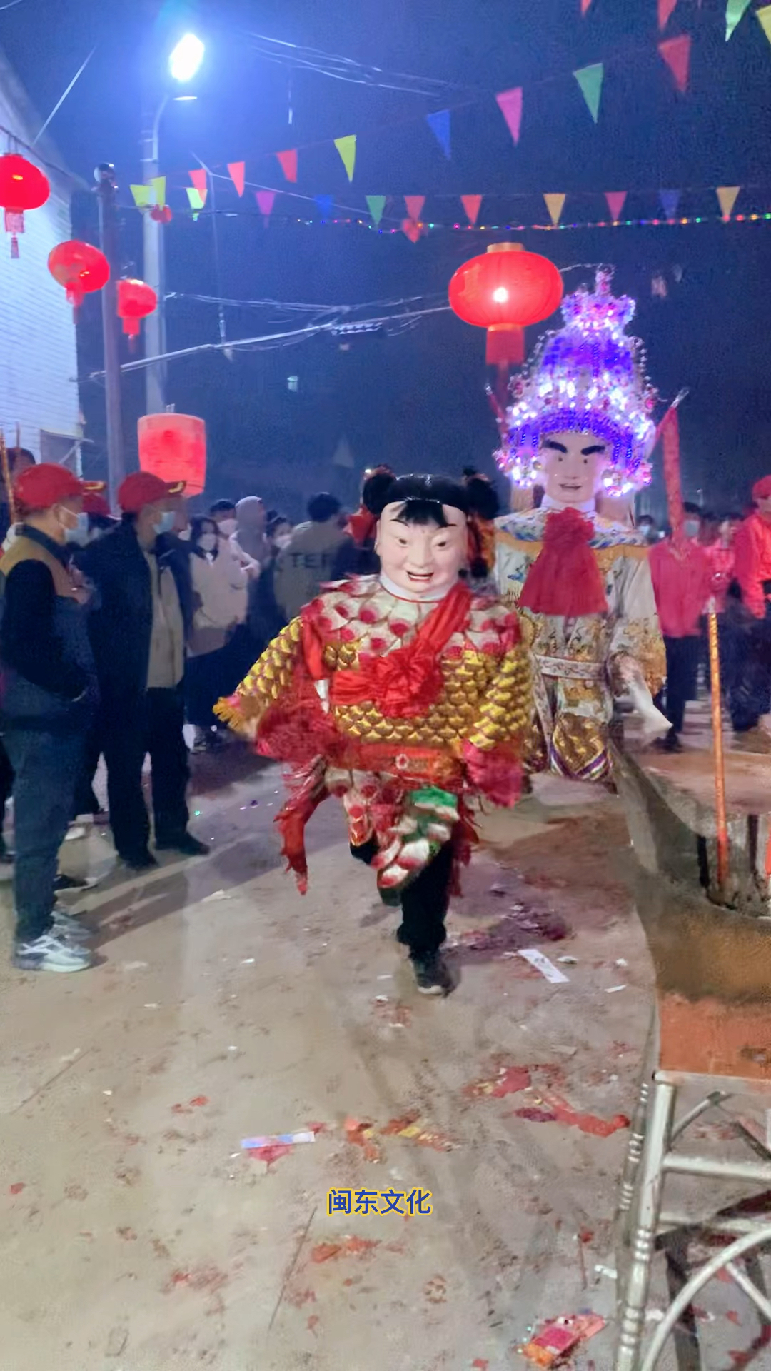 福州市长乐区潭头镇厚福村 "非常活泼可爱活力的哪吒三太子"