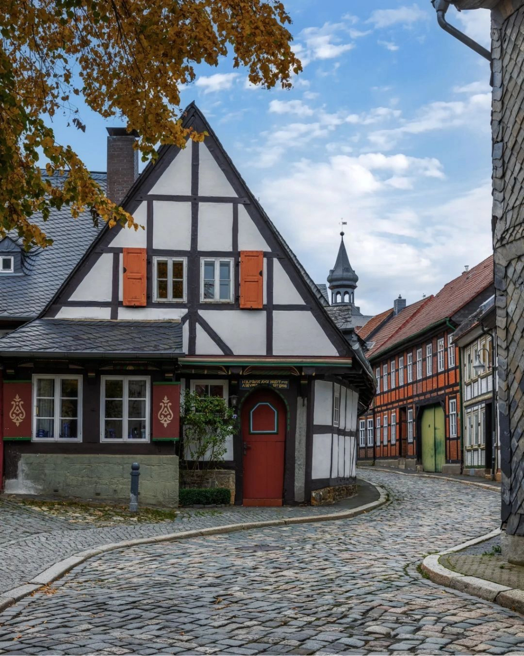 德国世界遗产古城 德国9990戈斯拉尔 #德国# #城市建设