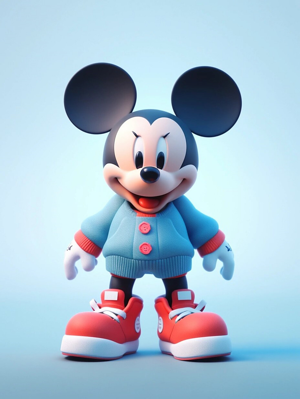 米奇老鼠是迪士尼最著名的卡通角色之一  嘿,大家好!