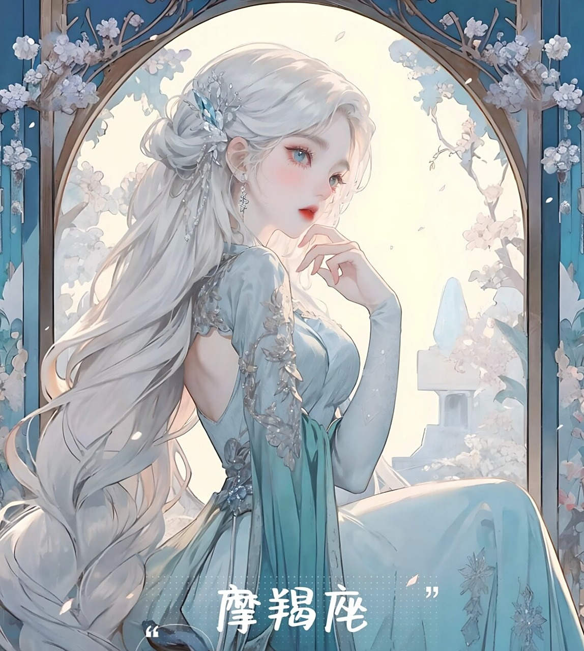 摩羯座 艾莎公主  摩羯座,他们是那种让人眼前一