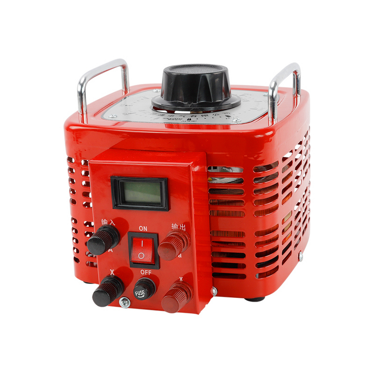 调压器具备有载自动调压功能,经过调压器向线路供电