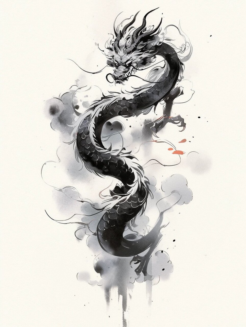 龙在中国文化中,是吉祥和尊贵的象征,它的形象被赋予了深厚的文化内涵