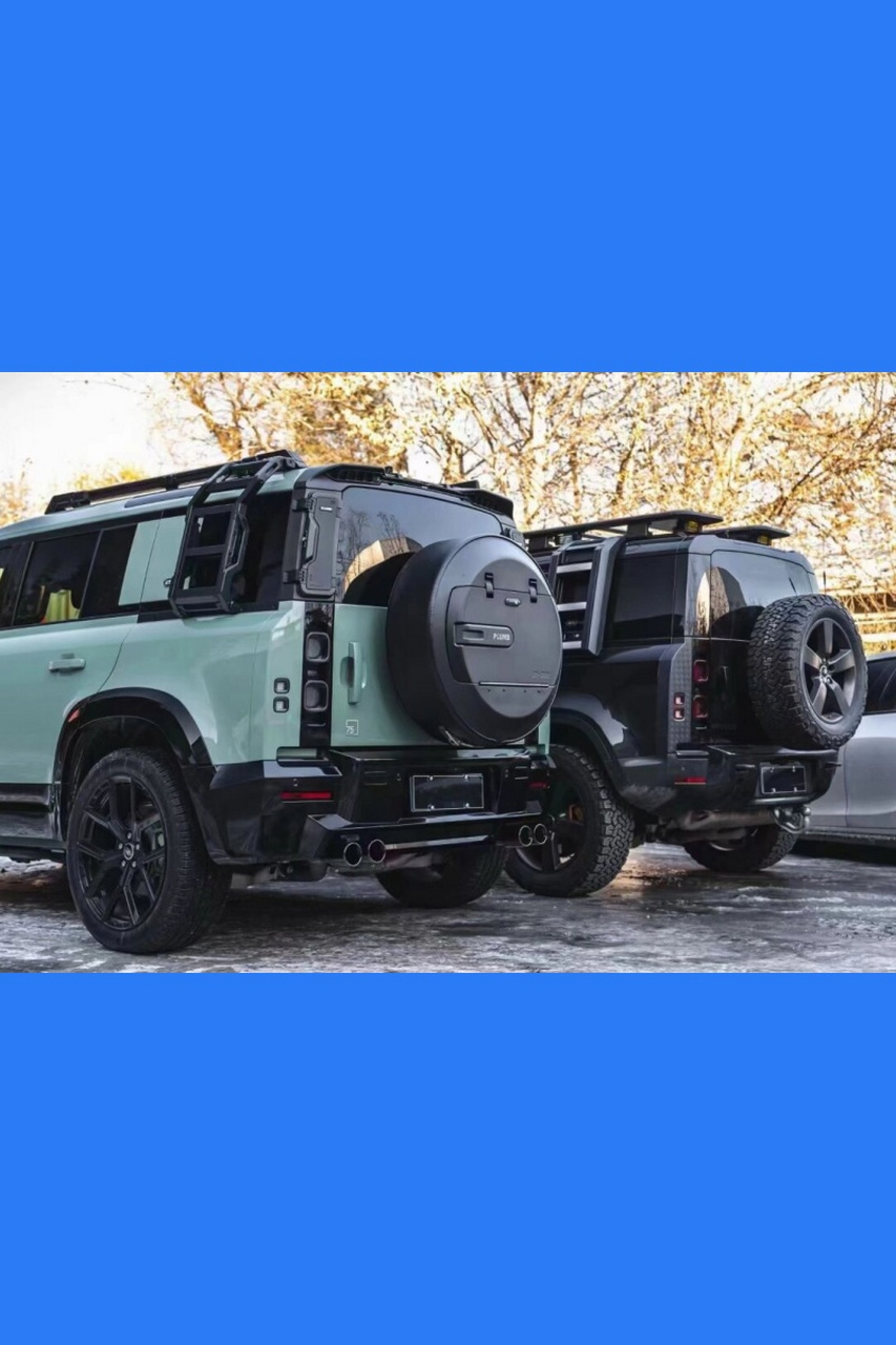 路虎卫士升级lumma鲁曼款窄体包围套件案例  你想让路虎卫士焕发新生