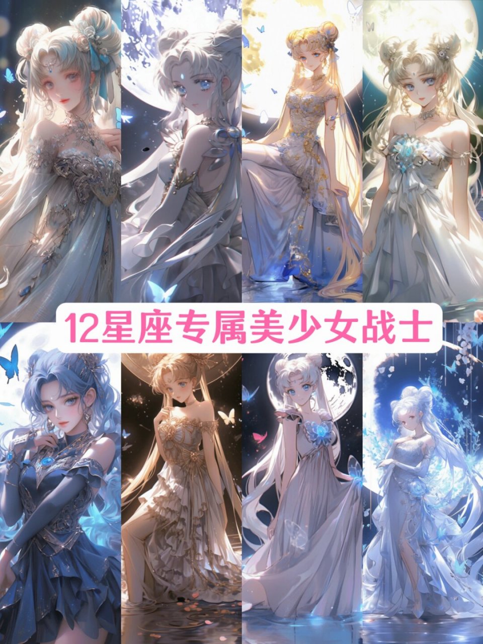 那么,如果将十二星座与美少女战士相结合,会是怎样的呢?