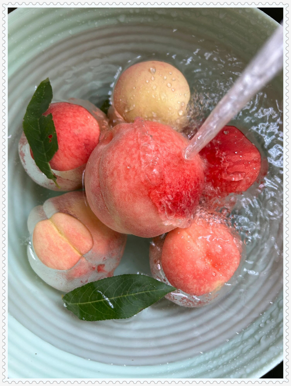 吃上一口冰冰凉凉的桃子糖水罐头  沁人心脾.