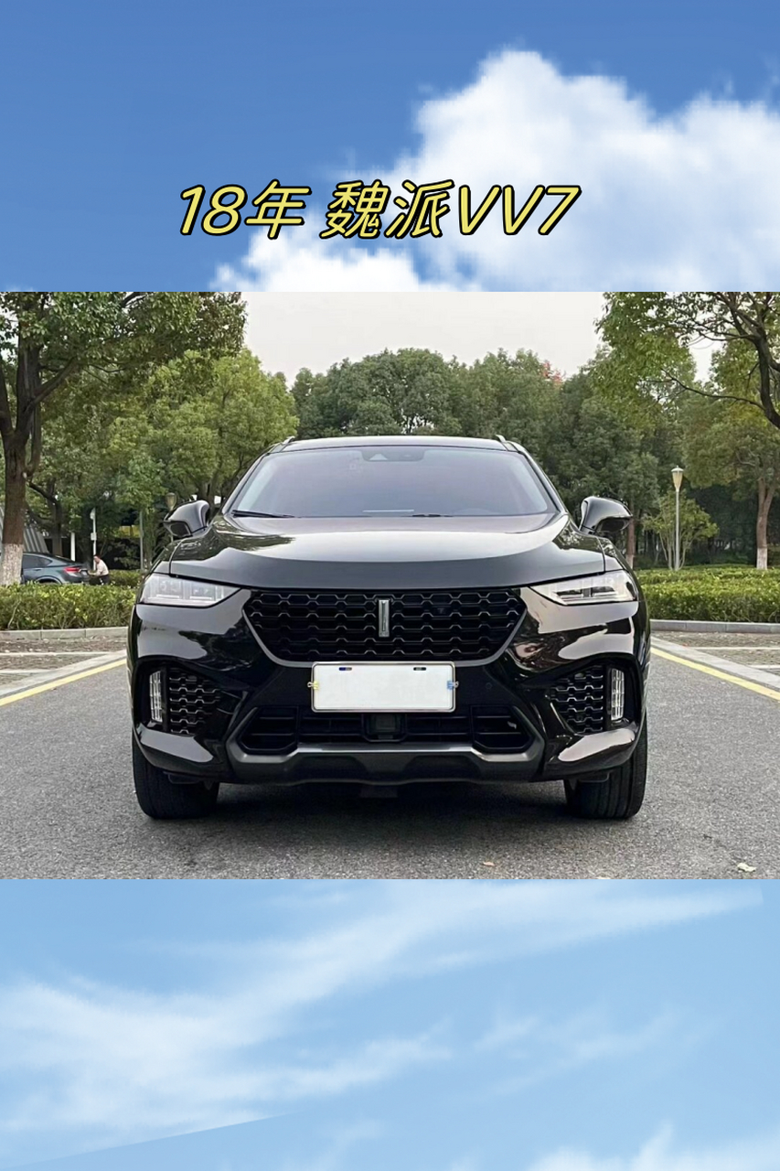 18年 魏派vv7  2018年的魏派vv7,堪称国产豪华suv的翘楚.