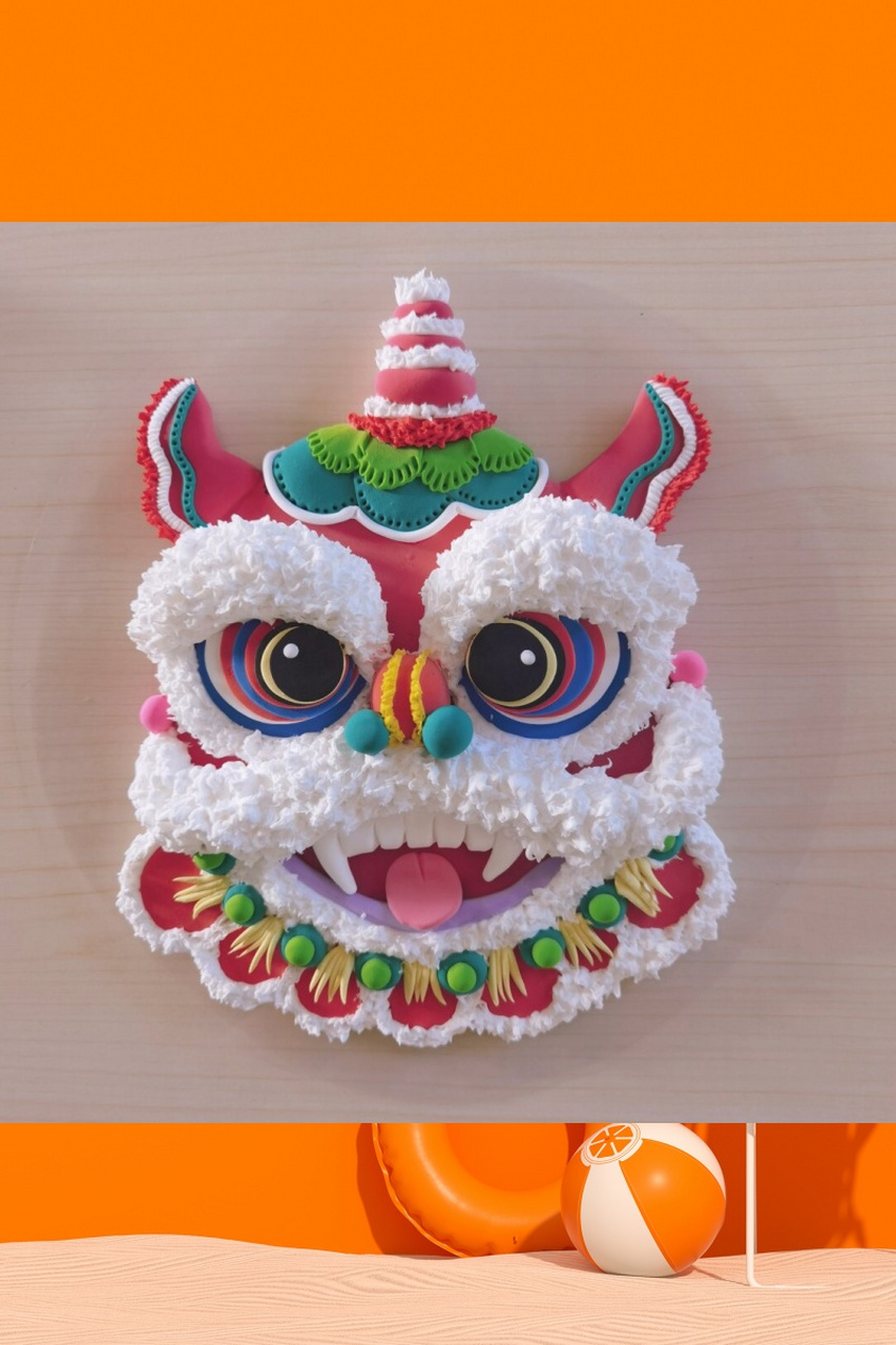 粘土醒狮,顾名思义,就是用粘土制作而成的醒狮.