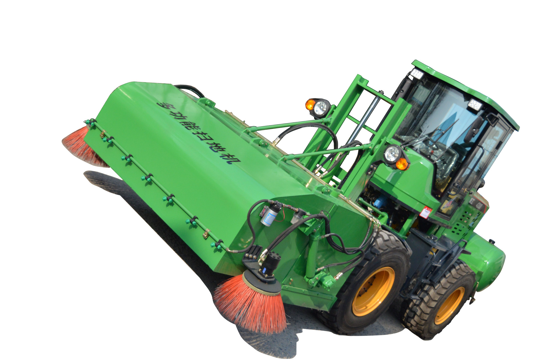 工地清扫机器如何处理砂石和渣土 工地清扫机器通常配备有专门的砂石