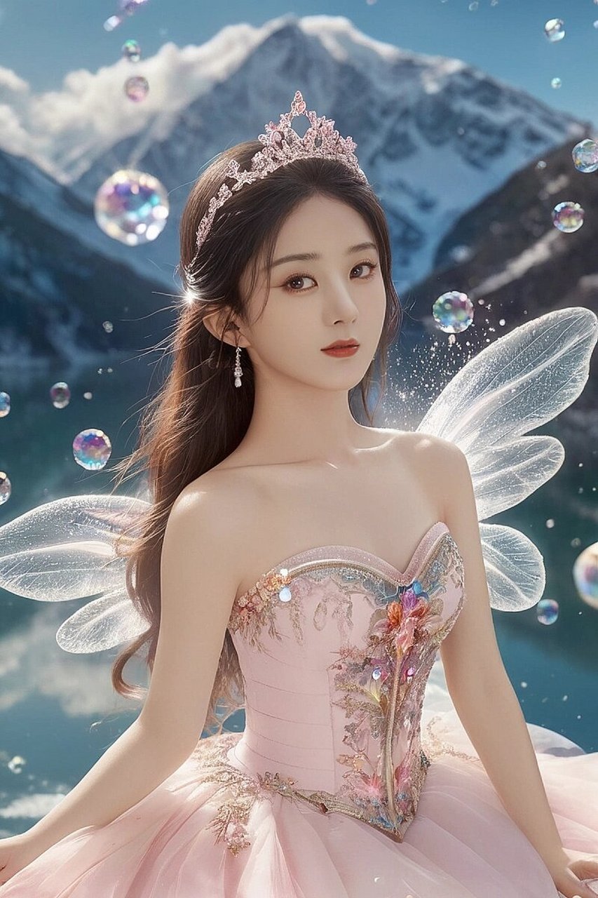 今天是仙子颖宝,给丽颖生成ai写真  在今日,我们将欣赏到仙子般的颖宝