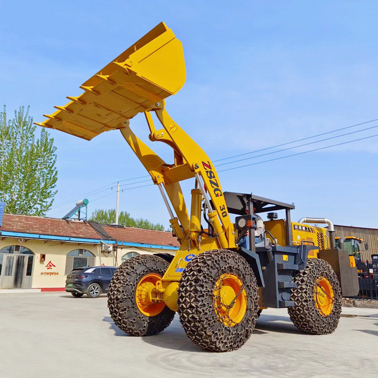 30井下矿用铲车,巷道作业神器!高适应,超可靠.