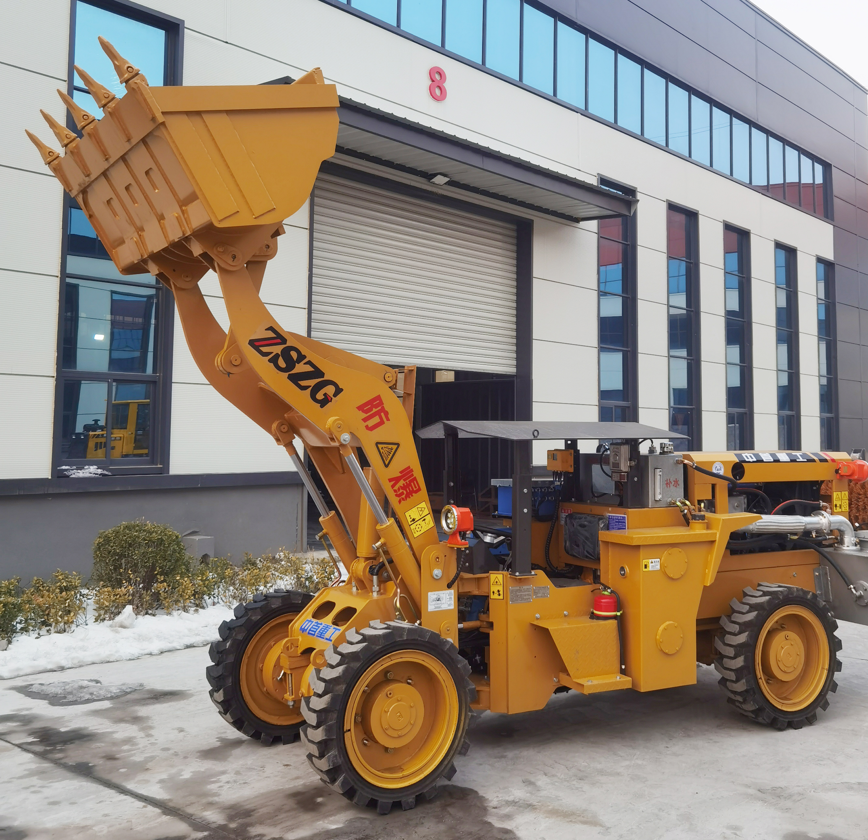 20窄体矿用装载机井下专用超窄体矿井铲车