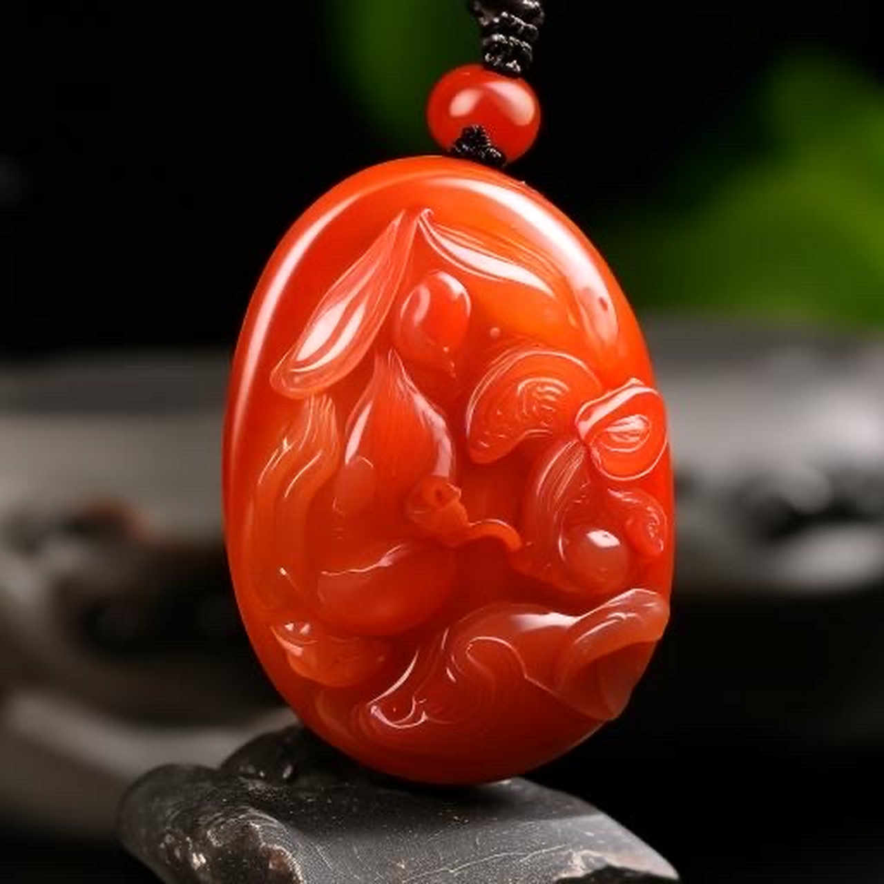 78  94一见钟情的南红玛瑙吊坠,真是让人心醉神迷!