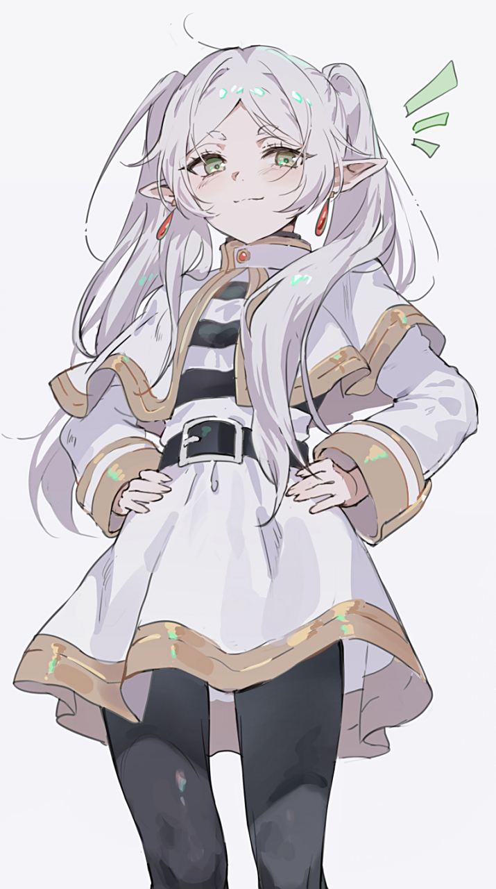 二次元# 芙莉莲叉腰,好可爱啊[期待] twi:tokkyu