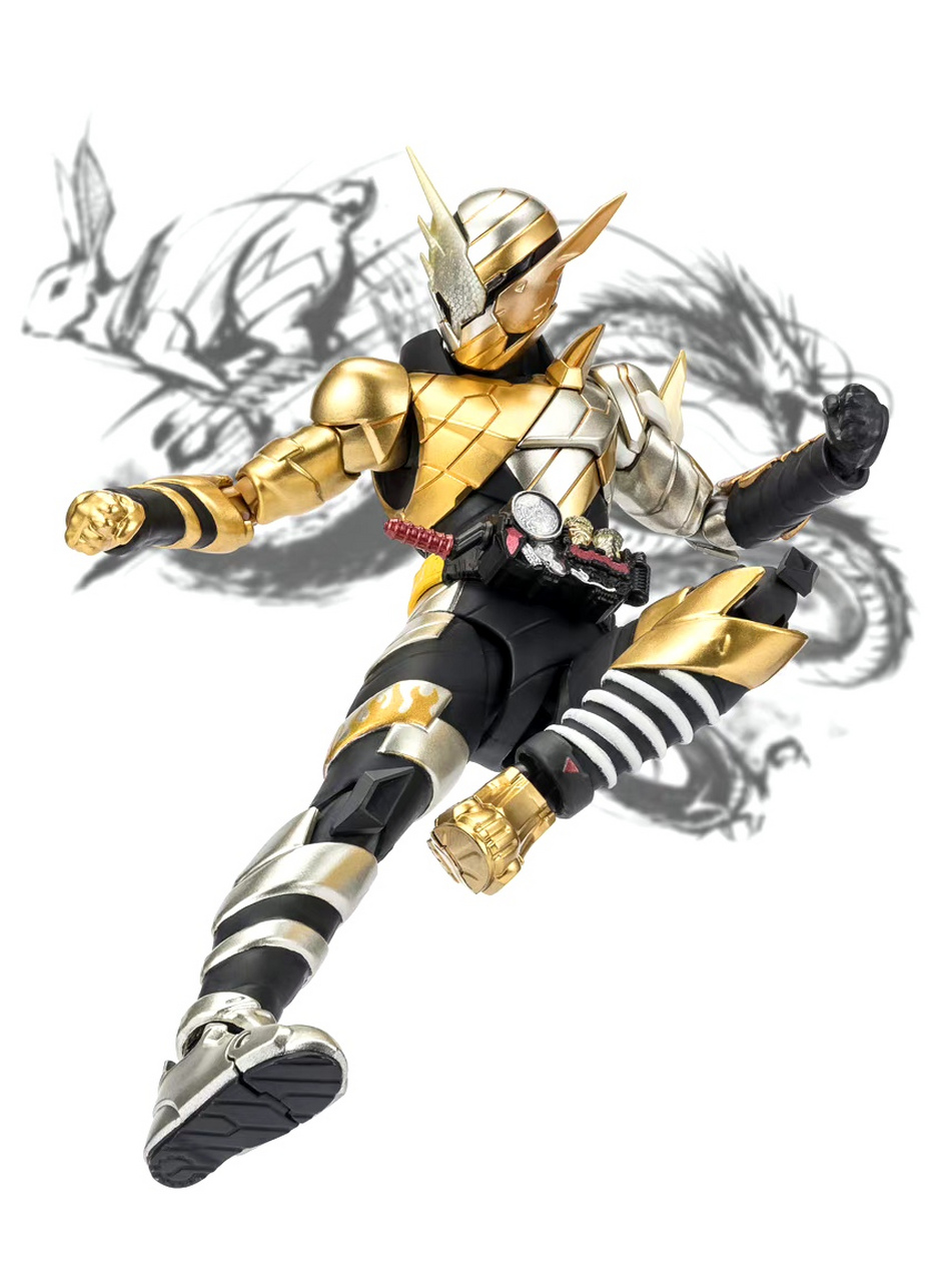 模型欣赏:魂限 shf 假面骑士build 实验形态 兔龙.