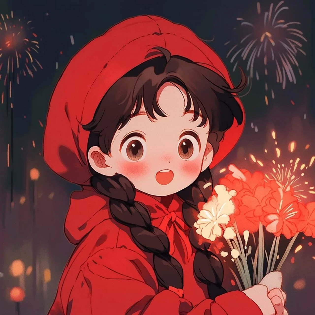 新年红红火火情侣头像 🧨 ᑋᵉᑊᑊᵒ ᵕ̈ ♡