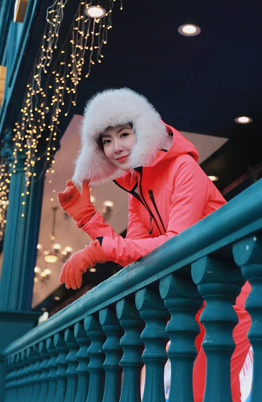 主持人紫檀与"零下28°c的冻人邂逅"