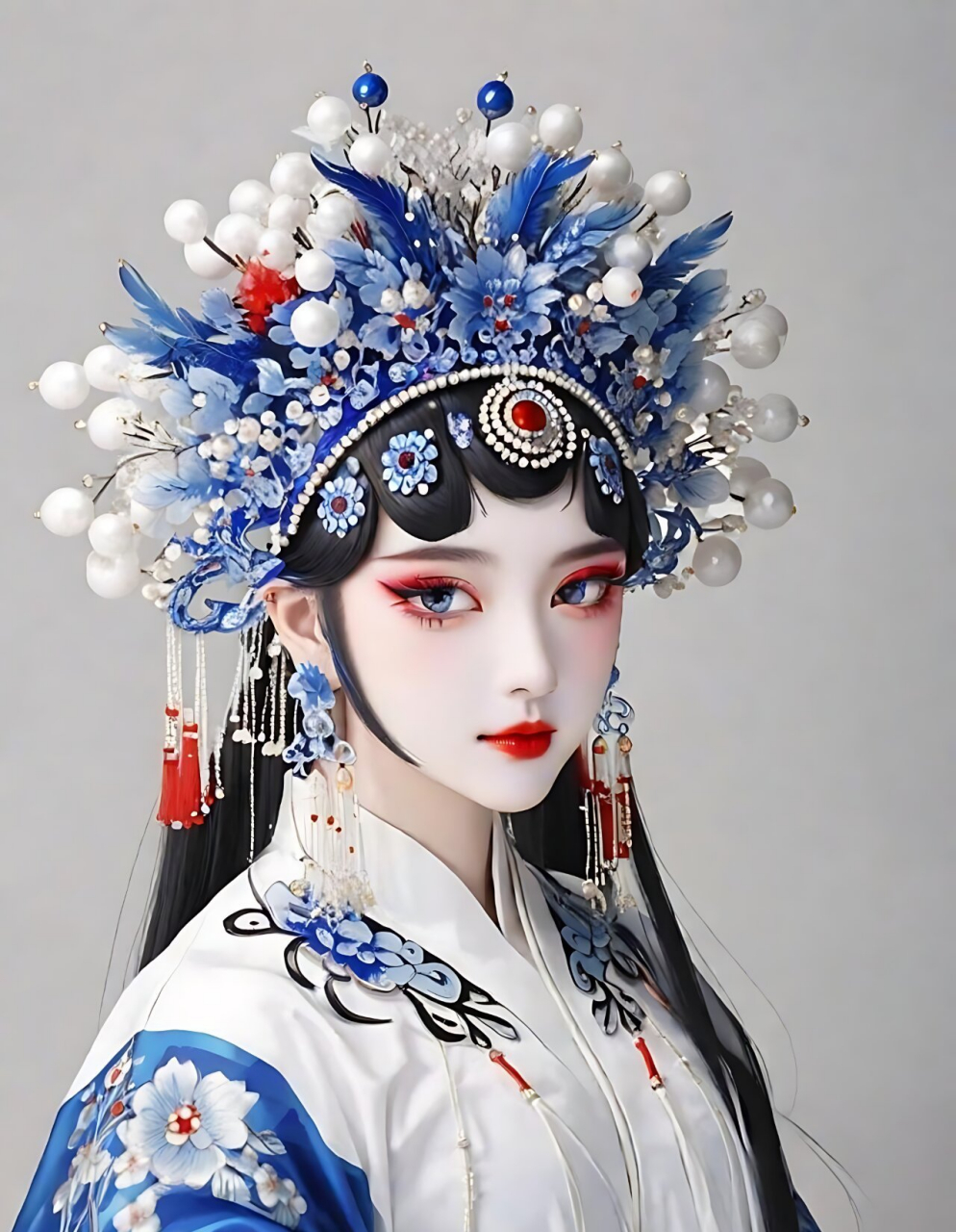 京剧花旦:舞台上的时空华章