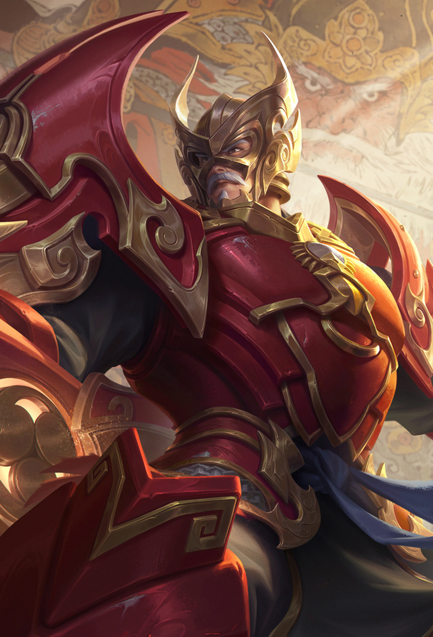 王者荣耀游戏头像,米莱狄与黄忠 游戏里面的人物形象非常酷.