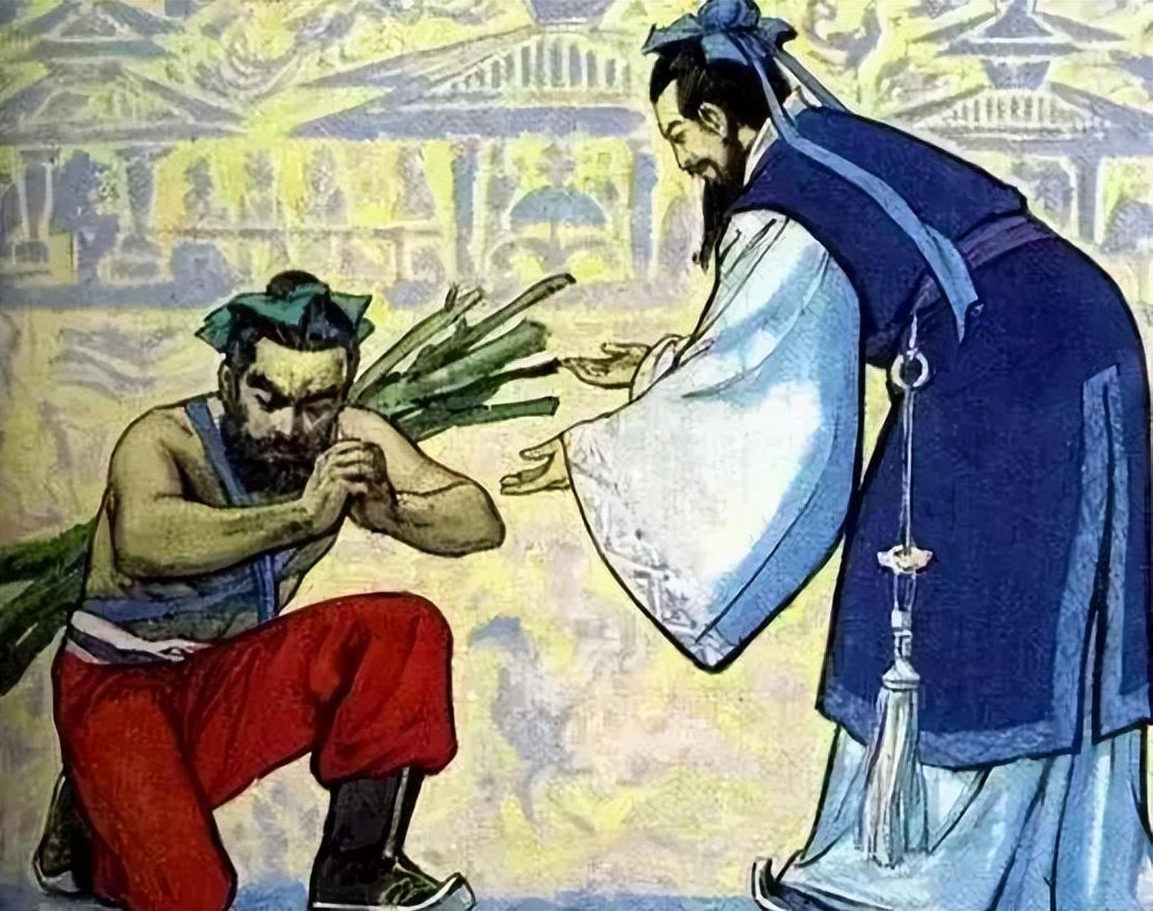 第一版的负荆请罪,现在再也看不到这种画风的画了